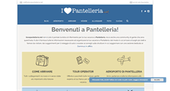 Desktop Screenshot of ilovepantelleria.net