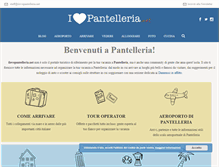 Tablet Screenshot of ilovepantelleria.net